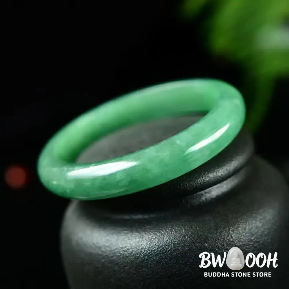 Buddha Stones Jade Healing Abundance Protection Bracelet Bangle - BWOOOH - Bracelet & Bangle