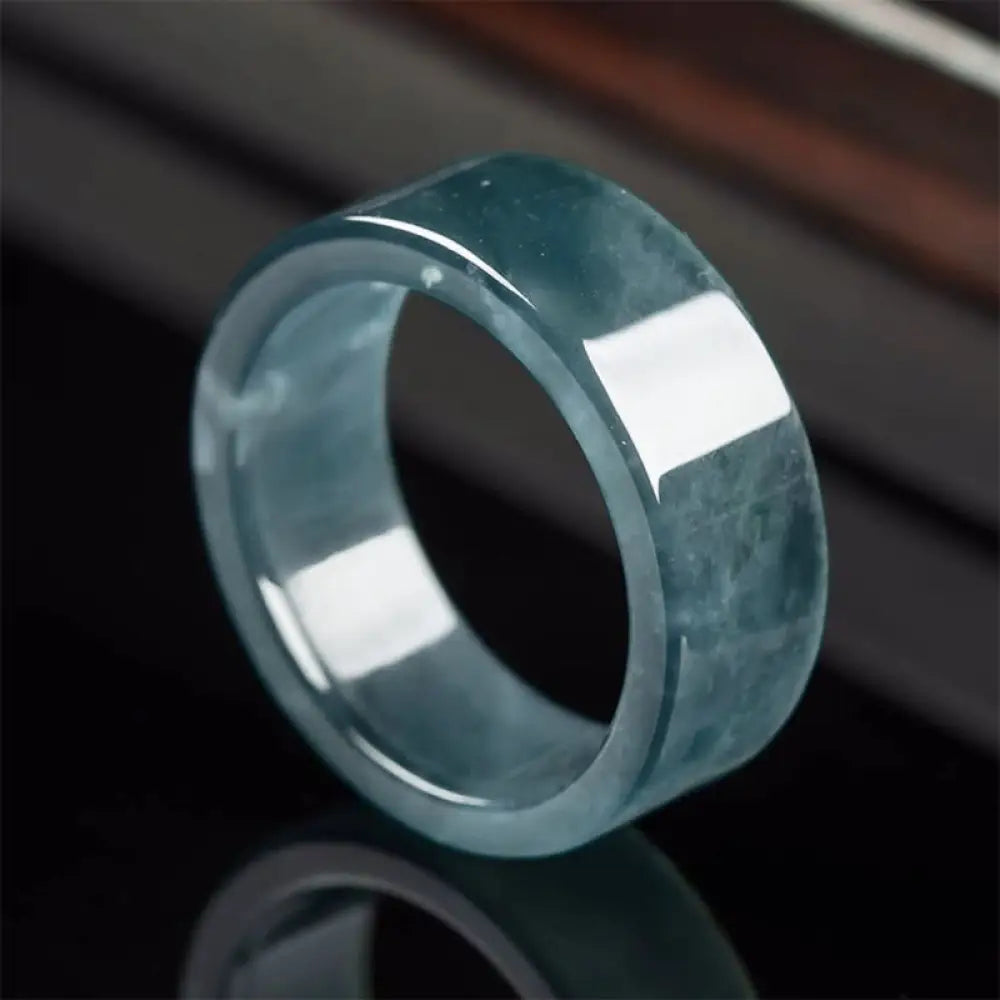 BWOOOH Jade Luck Abundance Prosperity Ring — Jade jade bracelet for spiritual healing and mindful living
