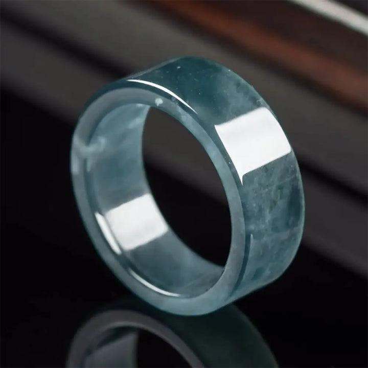 BWOOOH Jade Luck Abundance Prosperity Ring — Jade jade bracelet for spiritual healing and mindful living