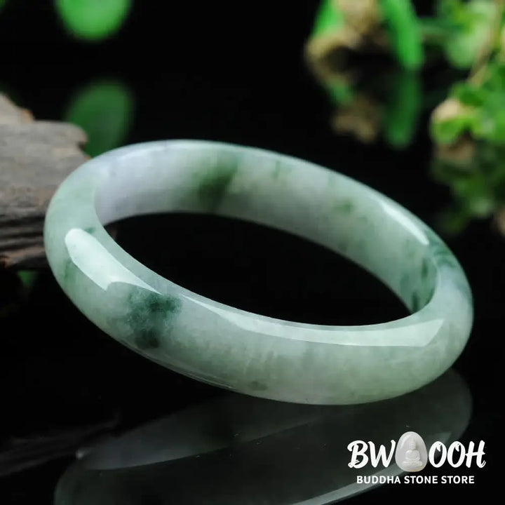 Buddha Stones Jade Luck Blessing Prosperity Bracelet Bangle - BWOOOH - Bracelet &amp; Bangle