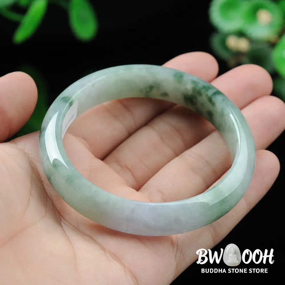 Buddha Stones Jade Luck Blessing Prosperity Bracelet Bangle - BWOOOH - Bracelet &amp; Bangle