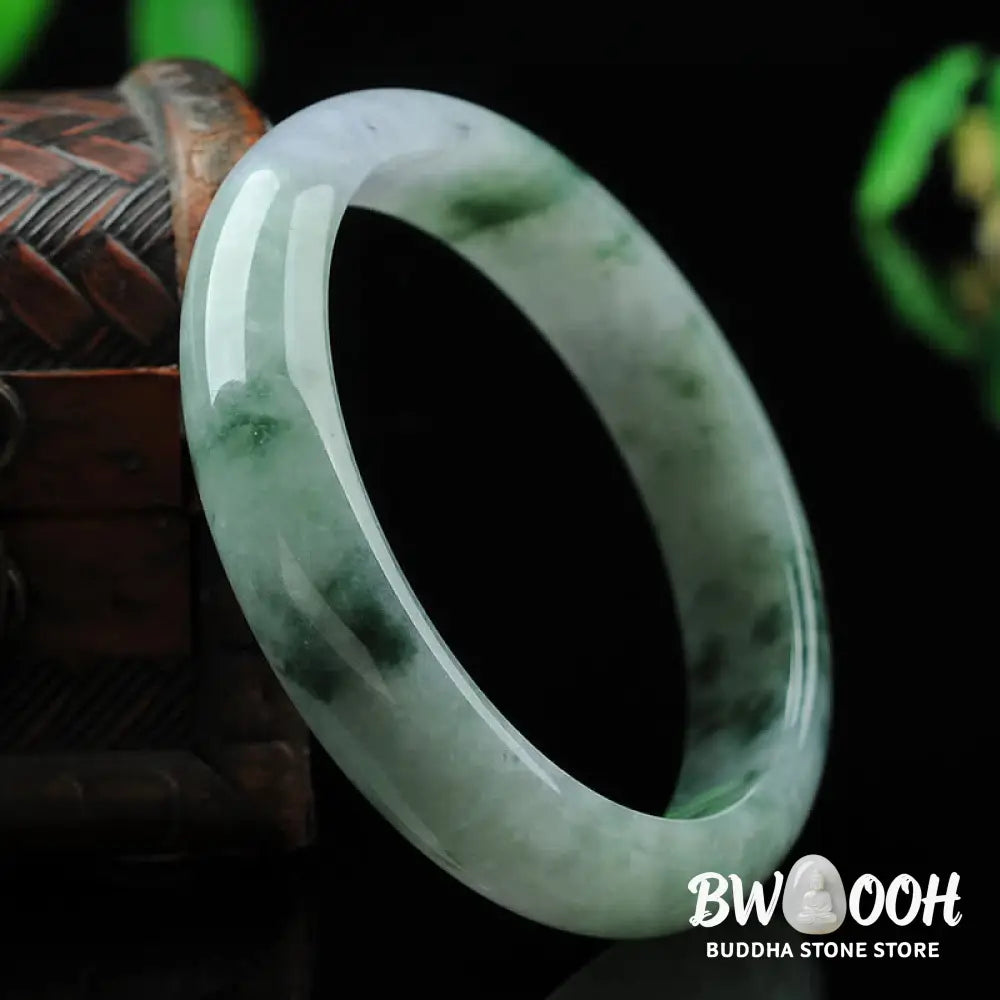 Buddha Stones Jade Luck Blessing Prosperity Bracelet Bangle - BWOOOH - Bracelet & Bangle