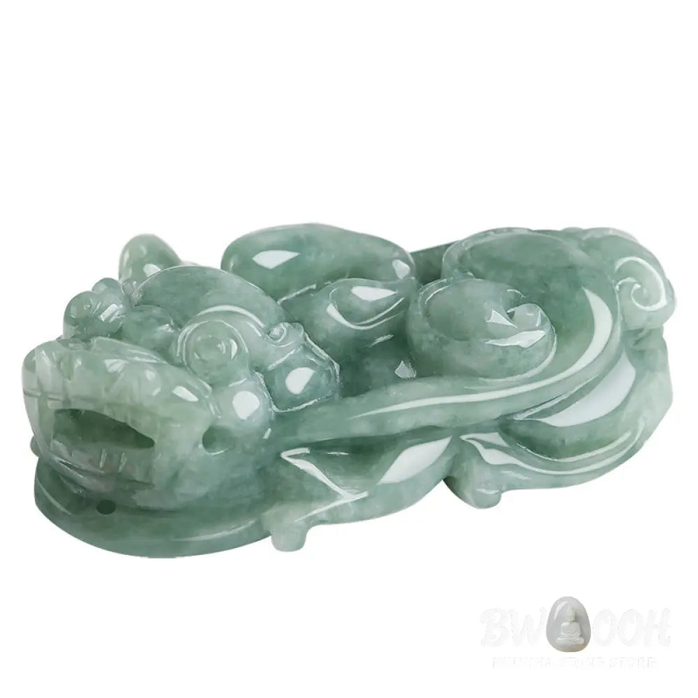 Buddha Stones Jade PiXiu Wealth Luck String Necklace Pendant - BWOOOH - PiXiu (Wealth ♥ Luck) - Necklaces &amp; Pendants