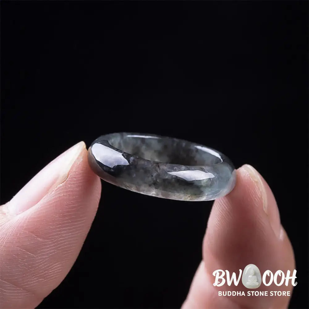 Buddha Stones Jade Prosperity Luck Abundance Ring - Ring