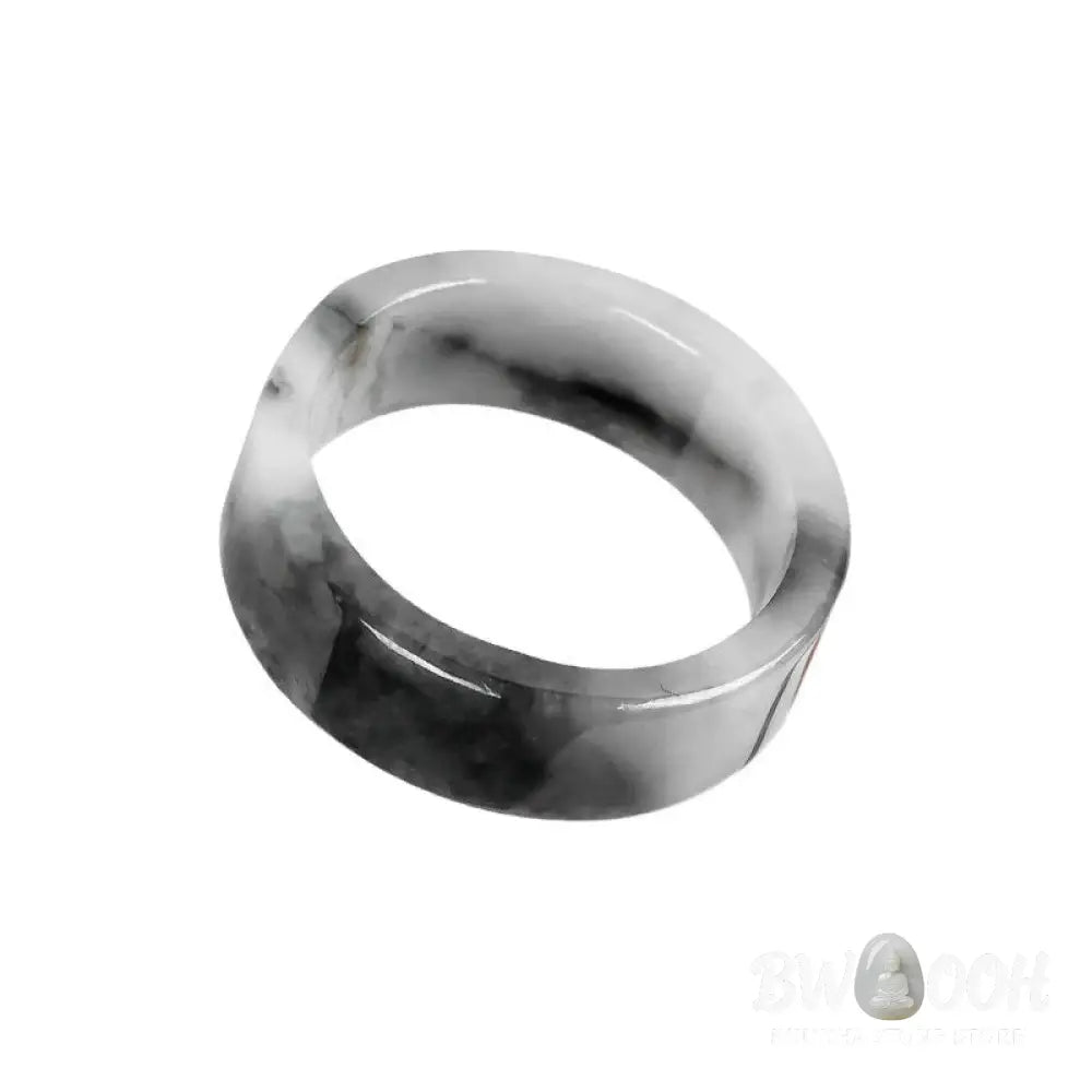 Buddha Stones Jade Prosperity Luck Ring - Ring