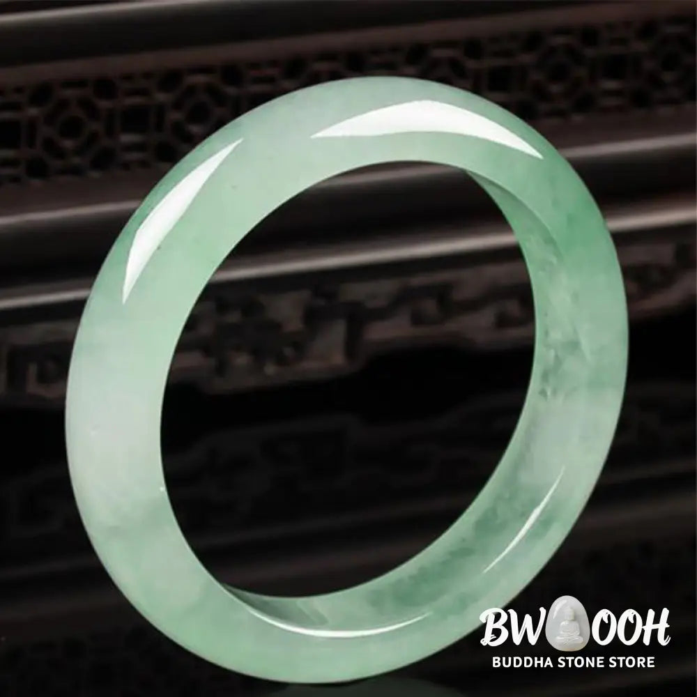 Buddha Stones Jade Protection Healing Bangle Bracelet - BWOOOH - Bracelet