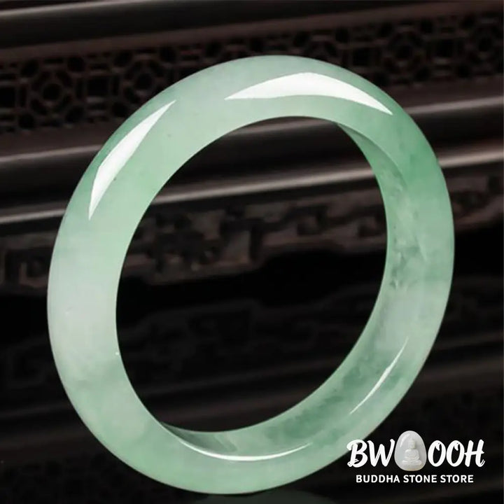 Buddha Stones Jade Protection Healing Bangle Bracelet - BWOOOH - Bracelet