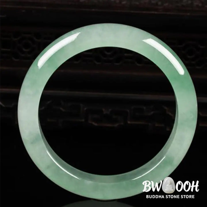 Buddha Stones Jade Protection Healing Bangle Bracelet - BWOOOH - Bracelet