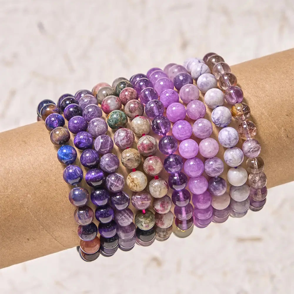 BWOOOH Keep Calm Purple Series Healing Love Bracelet - BWOOOH - Bracelet