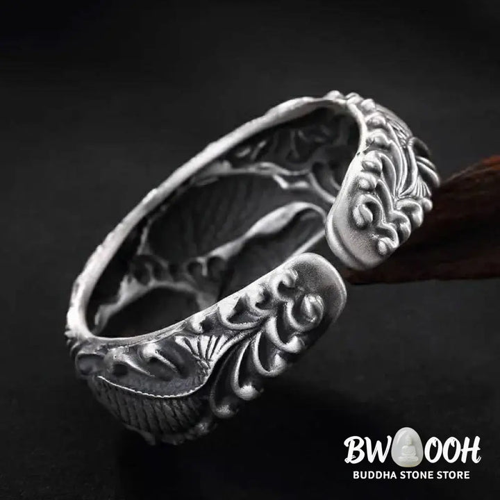 BWOOOH BWOOOH Koi Fish Lotus Luck Wealth Bracelet Bangle - Koi Fish(Luck*Prosperity) - Bracelet Bangle