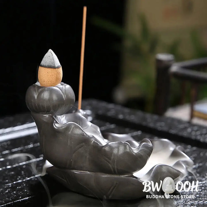 BWOOOH Koi Fish Lucky Incense Burner Decoration - Koi Fish - Incense Burner