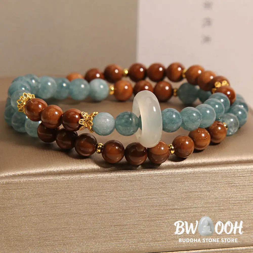 Buddha Stones Kuka Seed Jade Wealth Luck Bracelet - BWOOOH - Kuka Seed Jade (Wrist Circumference: 15-19cm) - Bracelet