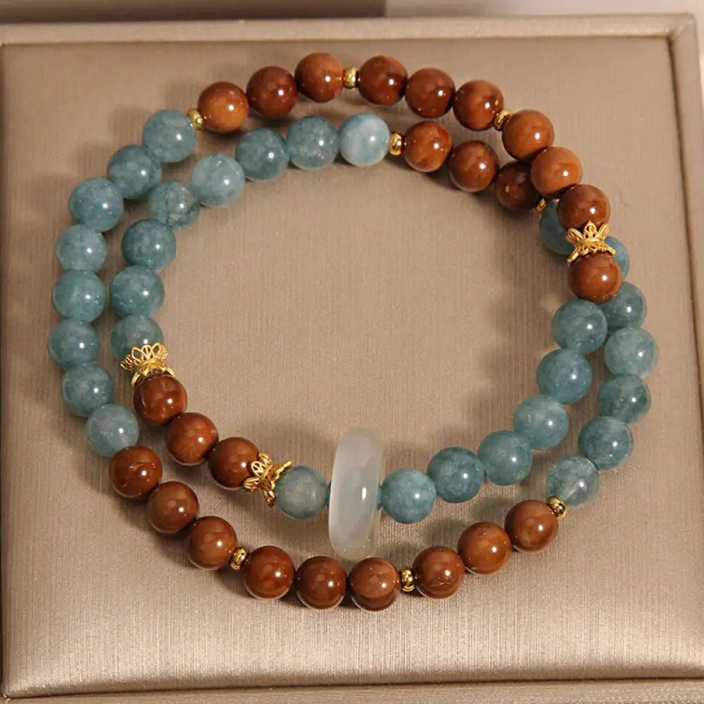 BWOOOH Kuka Seed Jade Wealth Luck Bracelet - BWOOOH - Kuka Seed Jade (Wrist Circumference: 15-19cm) - Bracelet
