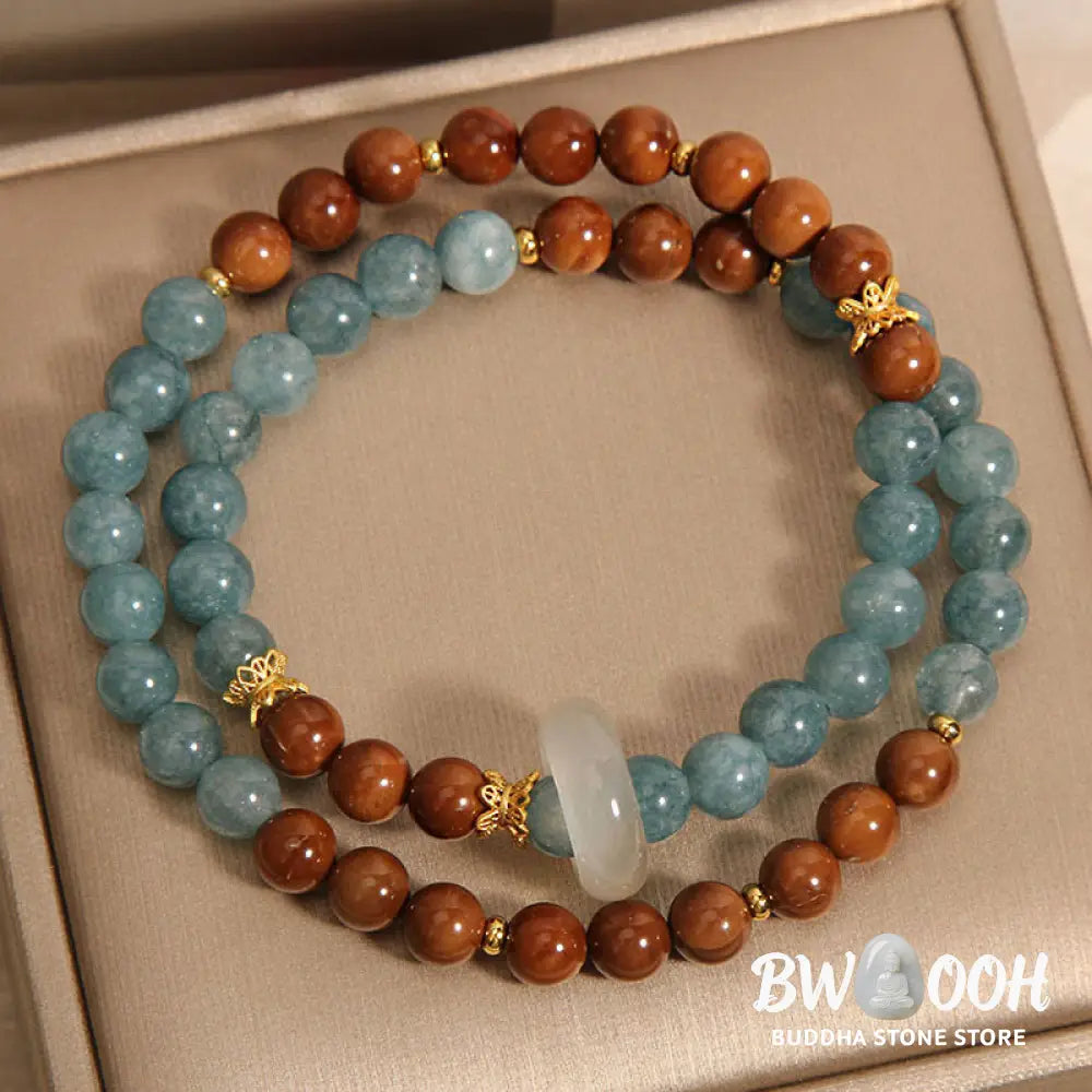 Buddha Stones Kuka Seed Jade Wealth Luck Bracelet - BWOOOH - Kuka Seed Jade (Wrist Circumference: 15-19cm) - Bracelet