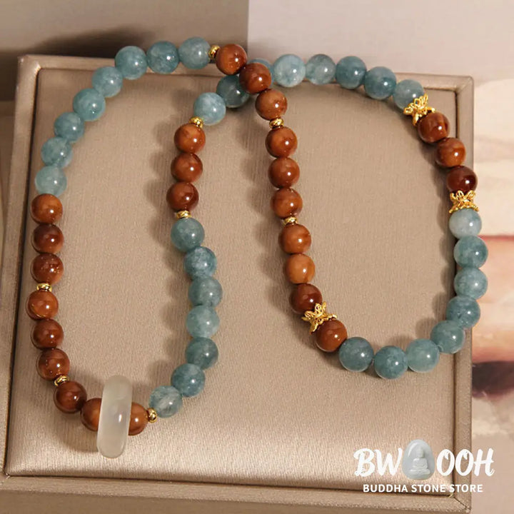 Buddha Stones Kuka Seed Jade Wealth Luck Bracelet - BWOOOH - Kuka Seed Jade (Wrist Circumference: 15-19cm) - Bracelet