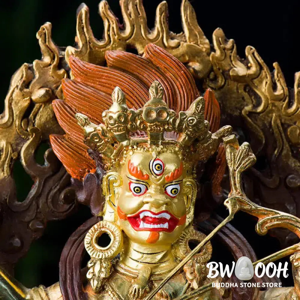 BWOOOH copper Buddha statue - Kurukulla Buddha Figurine Serenity 