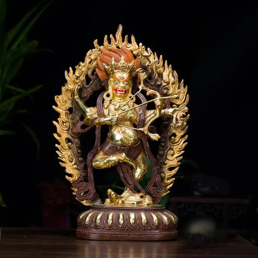 BWOOOH copper Buddha statue - Kurukulla Buddha Figurine Serenity 