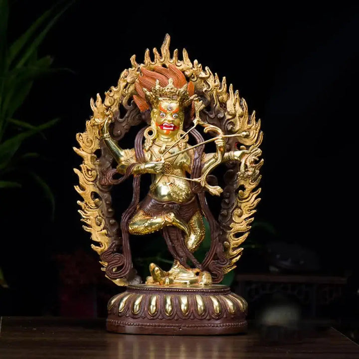 BWOOOH copper Buddha statue - Kurukulla Buddha Figurine Serenity 