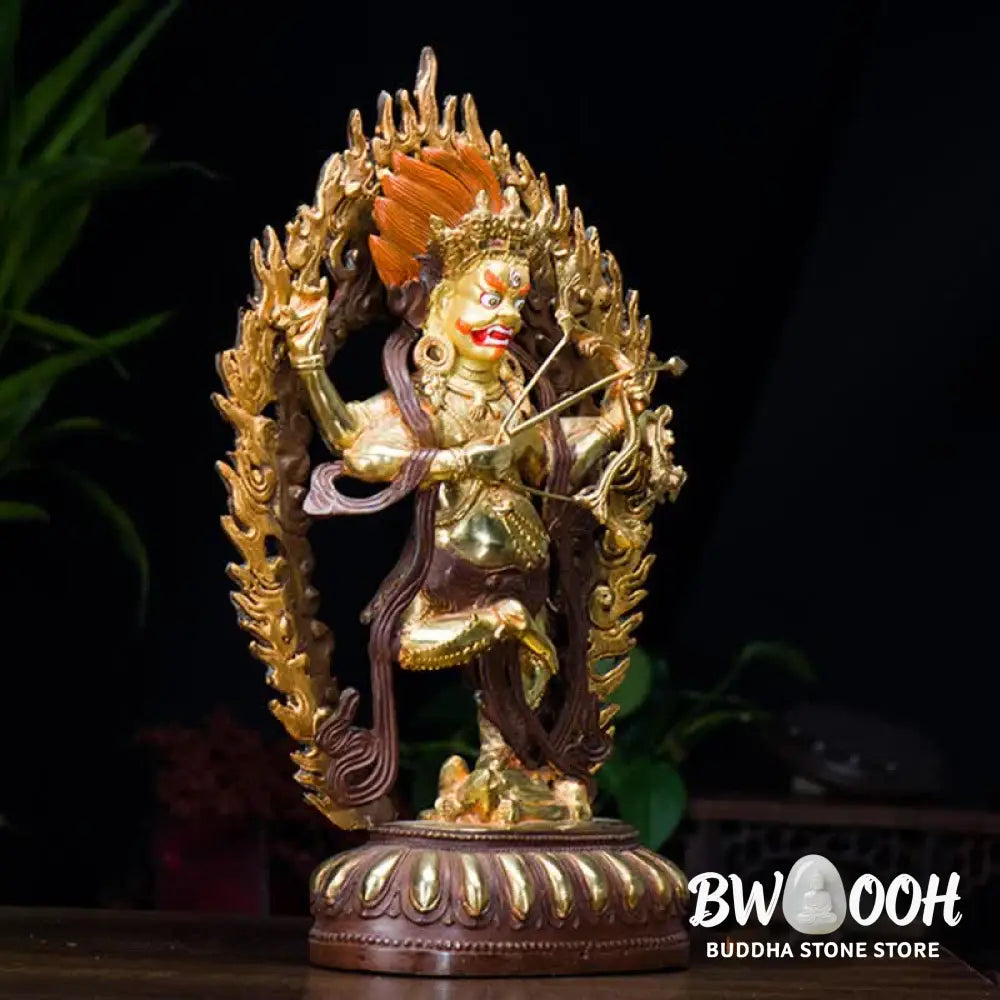 BWOOOH copper Buddha statue - Kurukulla Buddha Figurine Serenity 