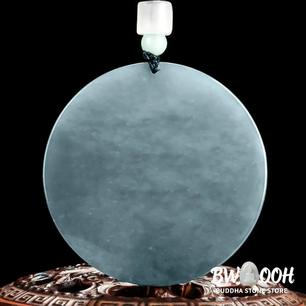 Buddha Stones Kwan Yin Avalokitesvara Jade Abundance String Necklace Pendant - BWOOOH - Jade - Necklaces &amp; Pendants