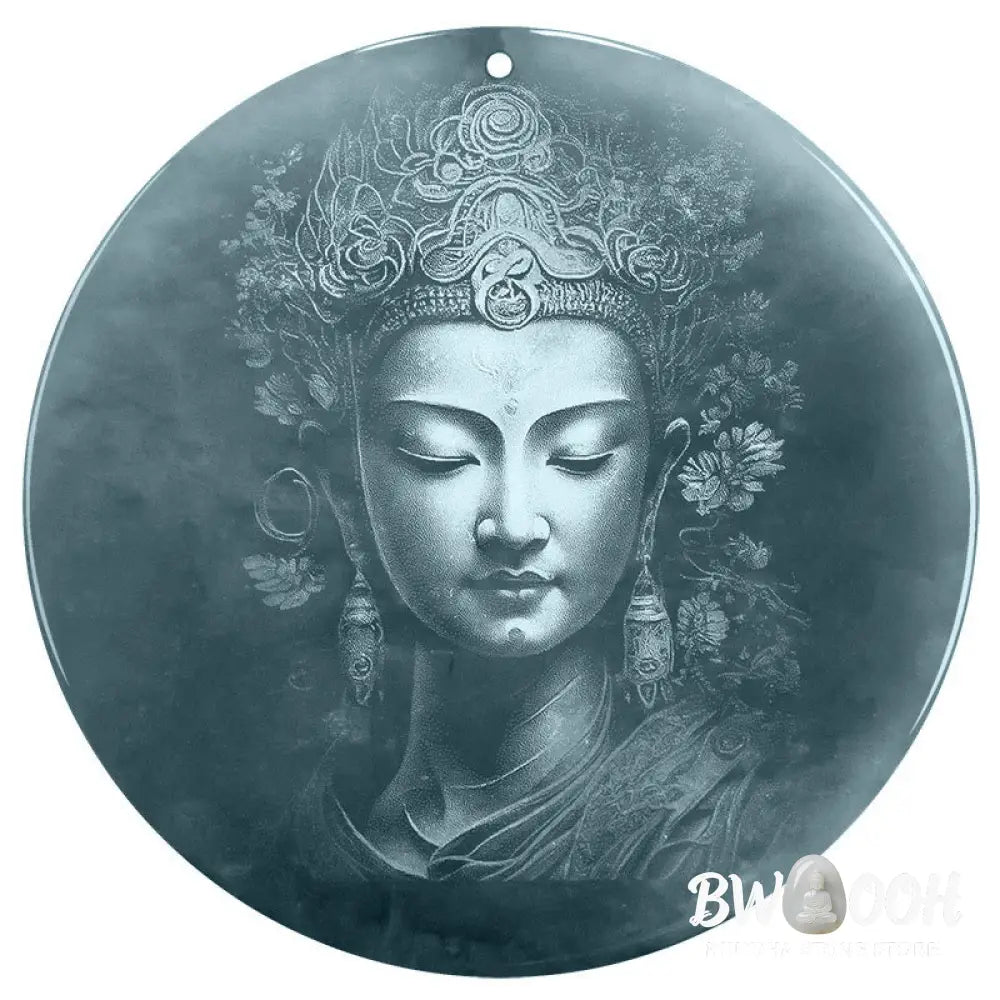 Buddha Stones Kwan Yin Avalokitesvara Jade Abundance String Necklace Pendant - BWOOOH - Jade - Necklaces &amp; Pendants