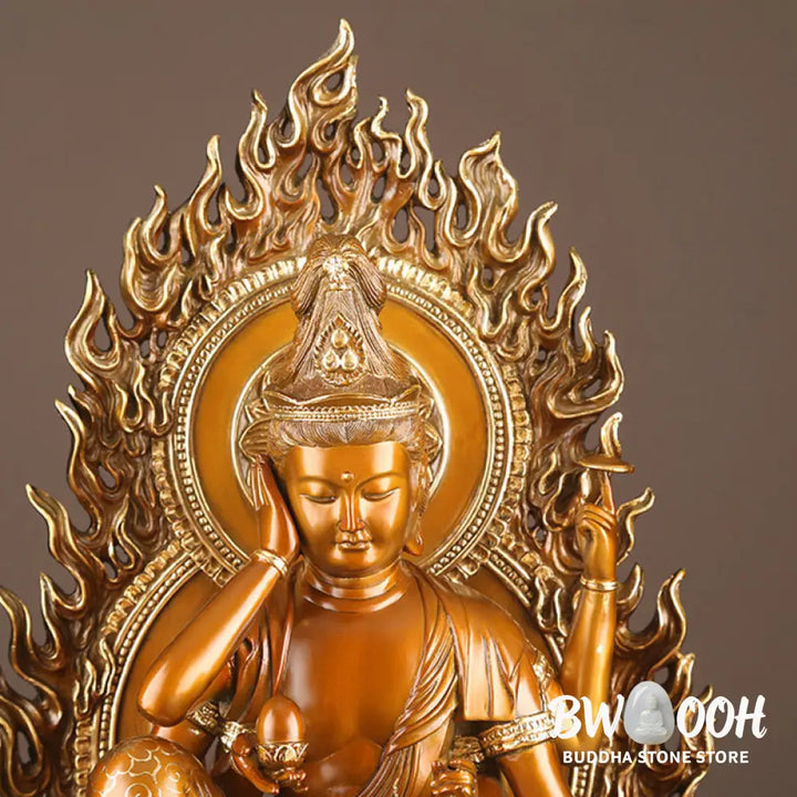 BWOOOH copper Kwan Yin statue - Kwan Yin Avalokitesvara Success Bra