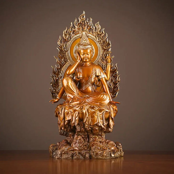 BWOOOH copper Kwan Yin statue - Kwan Yin Avalokitesvara Success Bra