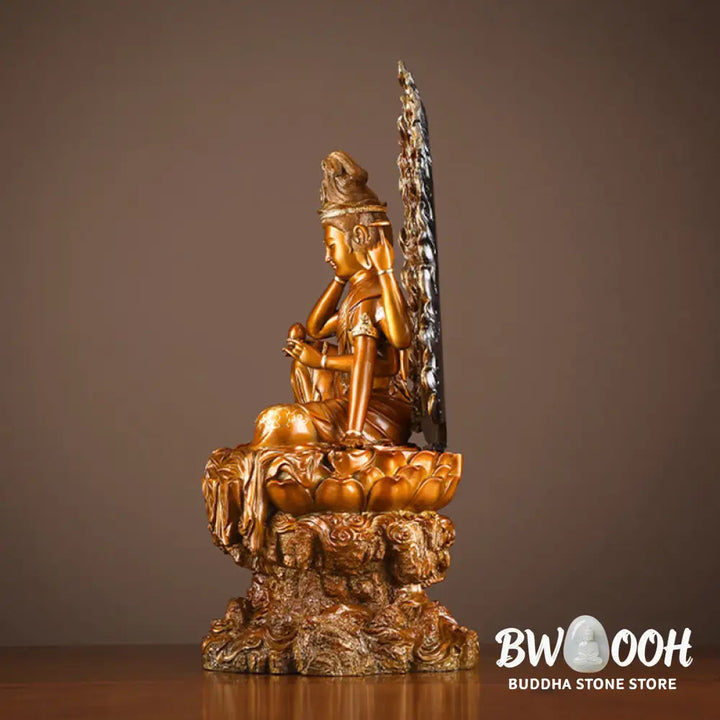 BWOOOH copper Kwan Yin statue - Kwan Yin Avalokitesvara Success Bra