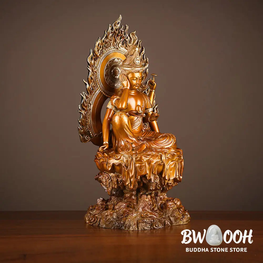 BWOOOH copper Kwan Yin statue - Kwan Yin Avalokitesvara Success Bra