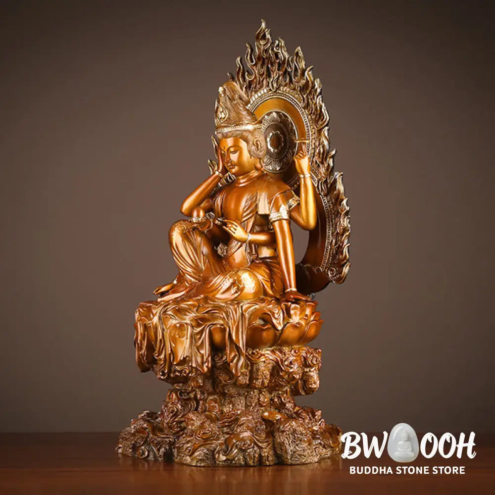 BWOOOH copper Kwan Yin statue - Kwan Yin Avalokitesvara Success Bra
