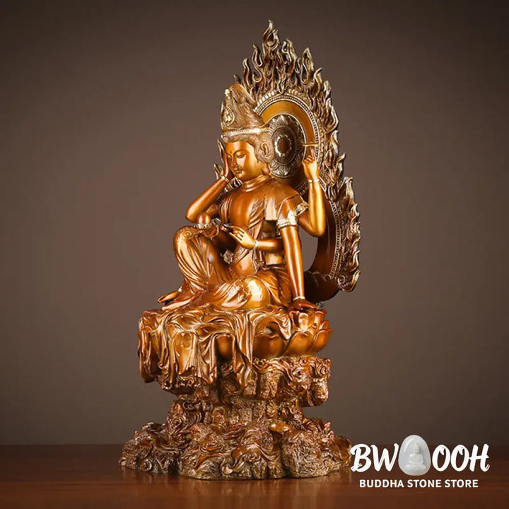 BWOOOH copper Kwan Yin statue - Kwan Yin Avalokitesvara Success Bra