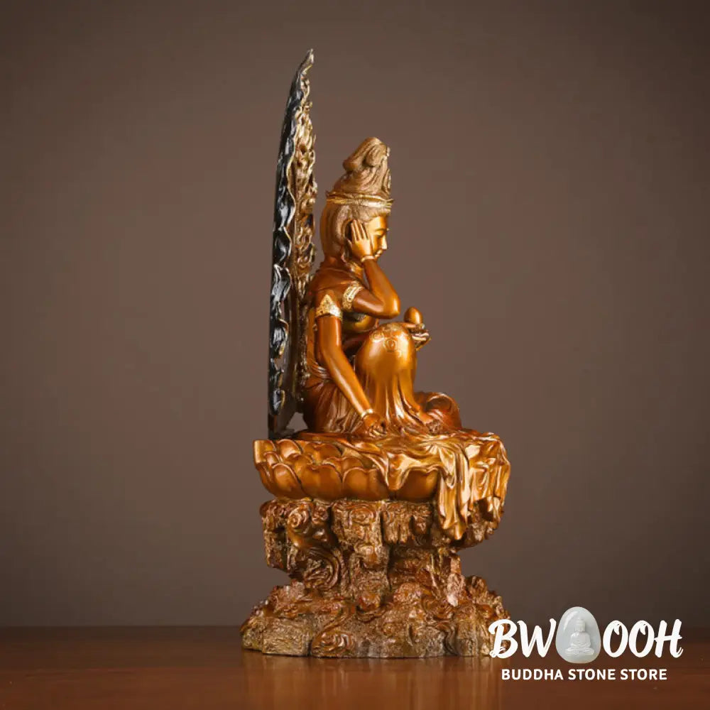 BWOOOH copper Kwan Yin statue - Kwan Yin Avalokitesvara Success Bra