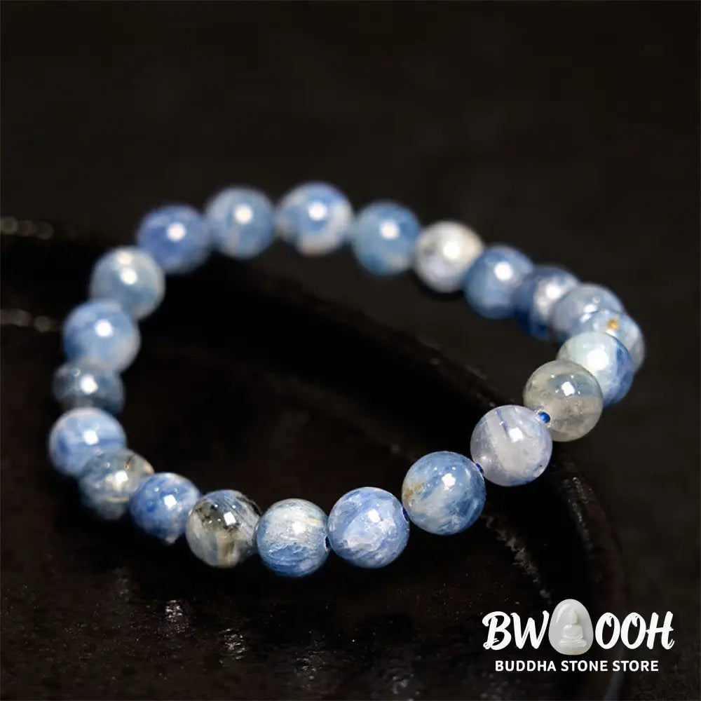 Buddha Stones Kyanite Healing Bracelet - BWOOOH - Kyanite(Wrist Circumference: 14-16cm) - Bracelet