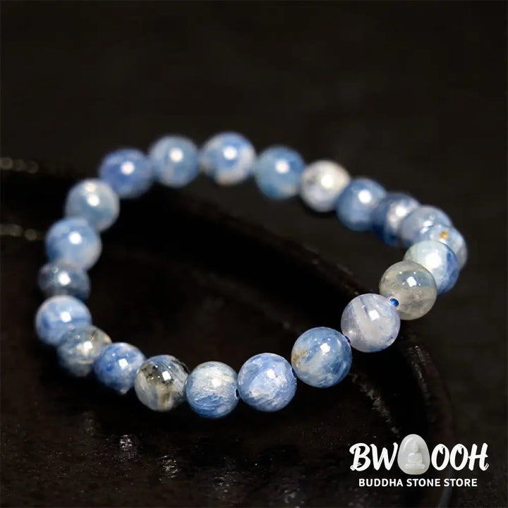 Buddha Stones Kyanite Healing Bracelet - BWOOOH - Kyanite(Wrist Circumference: 14-16cm) - Bracelet