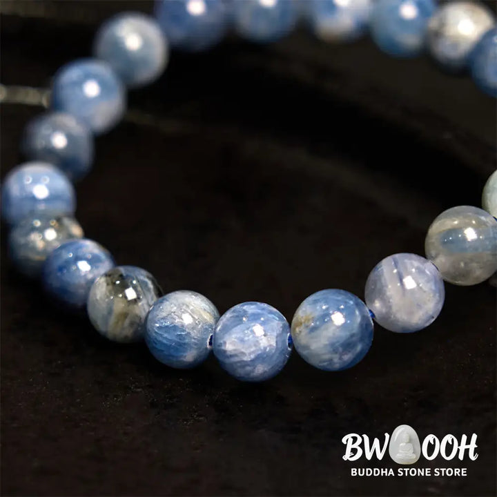 Buddha Stones Kyanite Healing Bracelet - BWOOOH - Kyanite(Wrist Circumference: 14-16cm) - Bracelet
