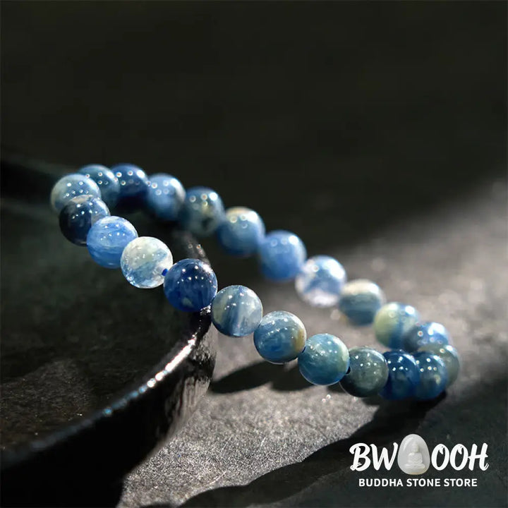 Buddha Stones Kyanite Healing Bracelet - BWOOOH - Kyanite(Wrist Circumference: 14-16cm) - Bracelet