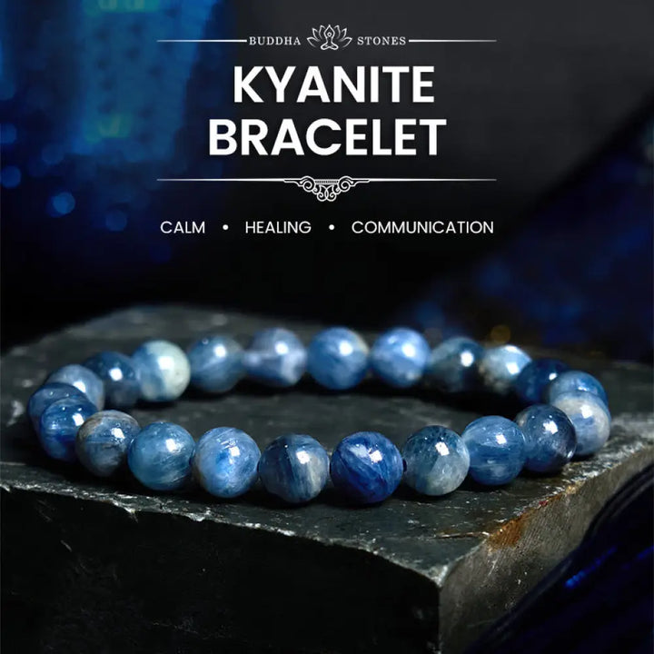 BWOOOH Kyanite Healing Bracelet - BWOOOH - Kyanite(Wrist Circumference: 14-16cm) - Bracelet