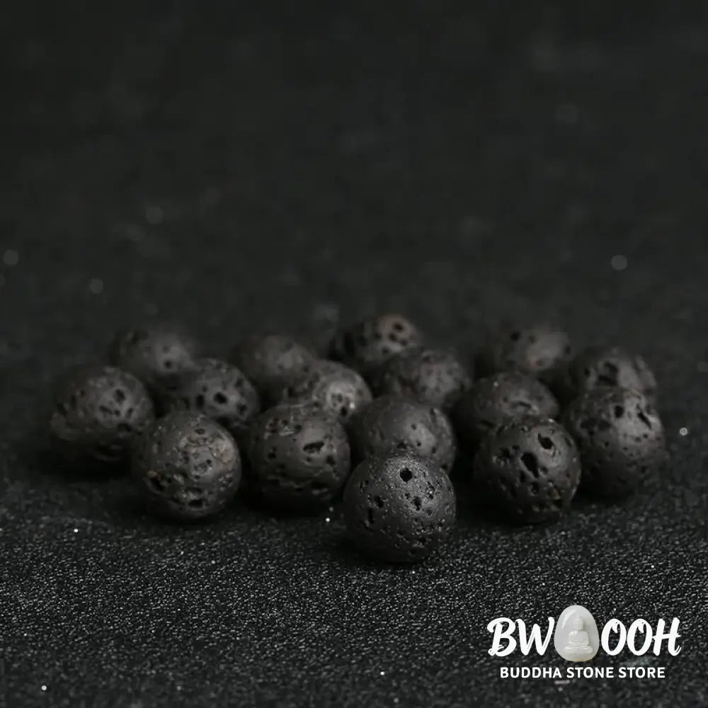 Buddha Stones Lava Rock Goldstone Blue Sandstone Healing Bracelet - BWOOOH - Bracelet