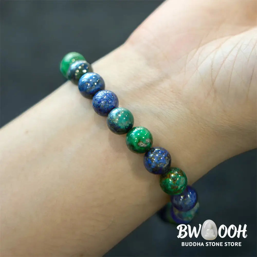 Buddha Stones Lazurite Serenity Bracelet - BWOOOH - Lazurite(Wrist Circumference: 14-15cm) - Bracelet