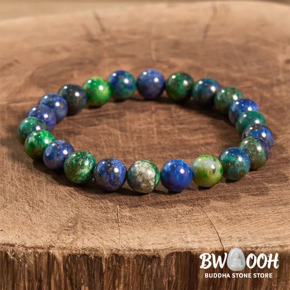 Buddha Stones Lazurite Serenity Bracelet - BWOOOH - Lazurite(Wrist Circumference: 14-15cm) - Bracelet