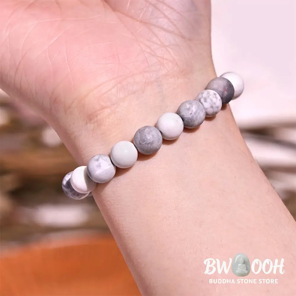 Buddha Stones Lead Back To Earth Neutral Color Series Grounding Balance Bracelet - BWOOOH - Bracelet