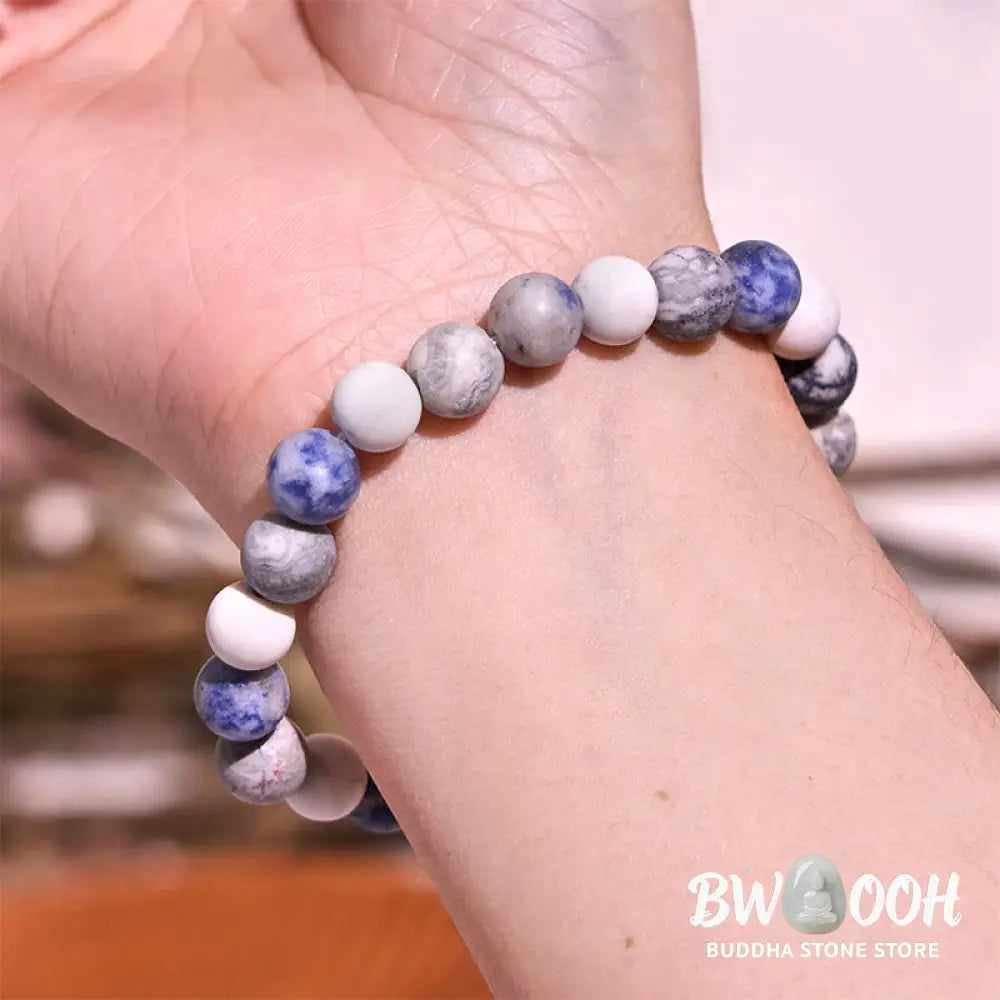 Buddha Stones Lead Back To Earth Neutral Color Series Grounding Balance Bracelet - BWOOOH - Bracelet