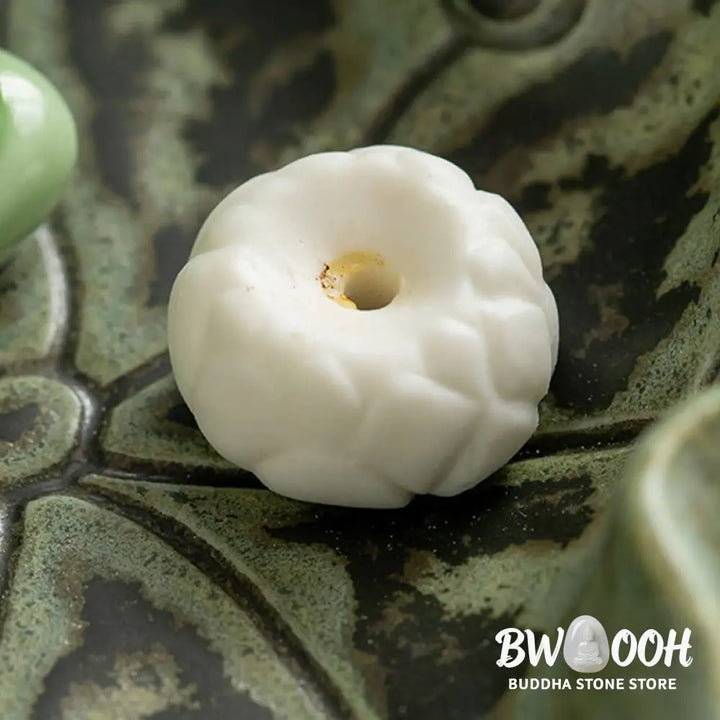 BWOOOH ceramic incense burner - Leaf Meditation Frog Pattern Healin