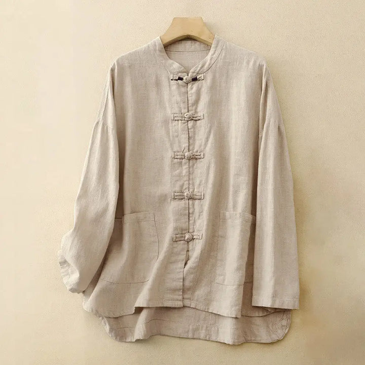 BWOOOH Literary Artistic Chinese Knot Button Casual Cloth