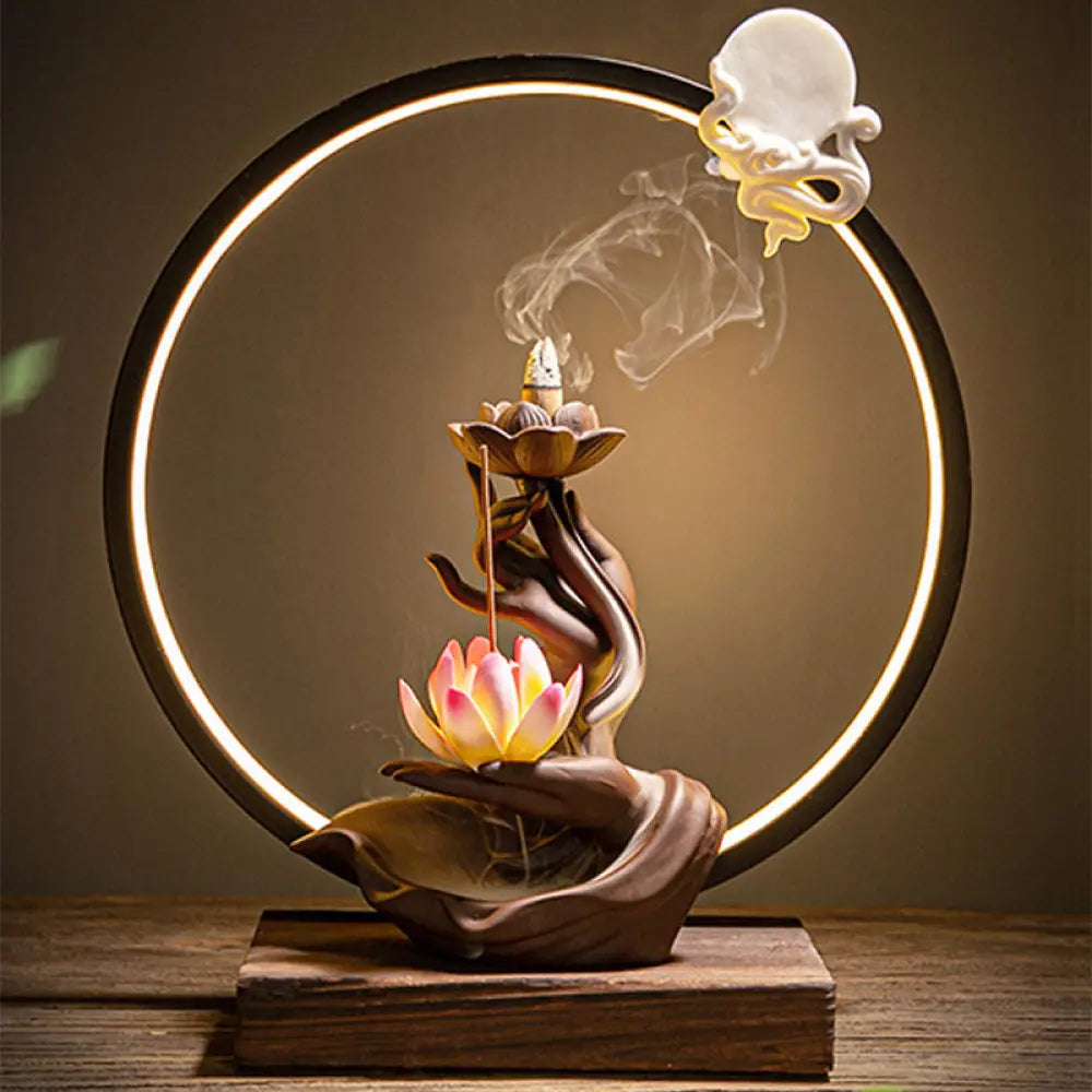 BWOOOH Lotus Bergamot Healing Incense Burner - Incense Burner