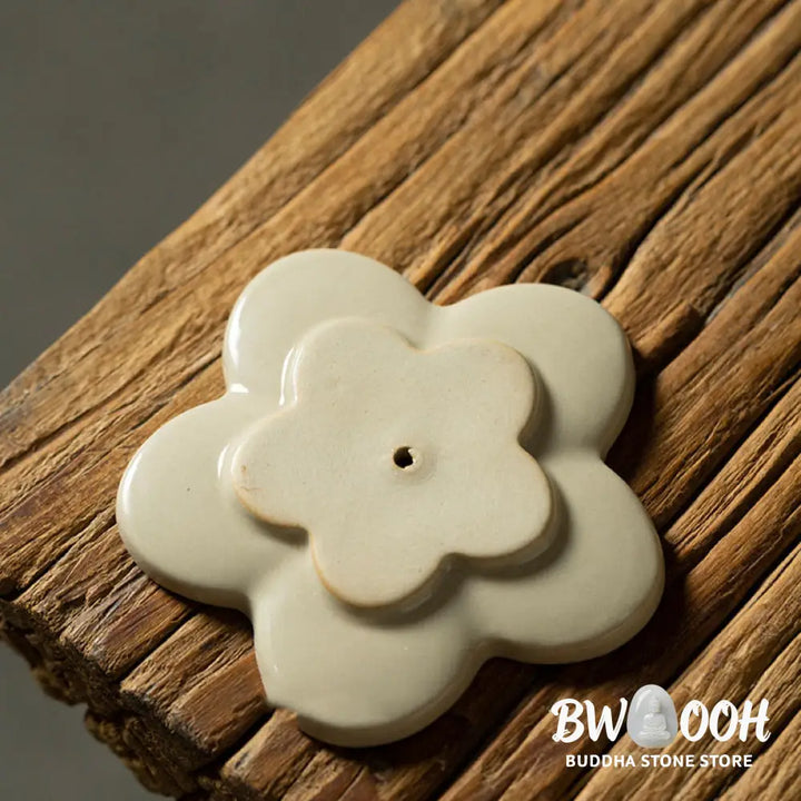 BWOOOH ceramic incense burner - Lotus Cherry Blossom Plum Blossom C