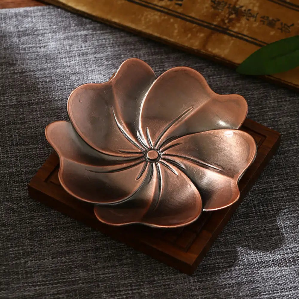 BWOOOH copper incense burner - Lotus Dragon Phoenix Eight Auspicio
