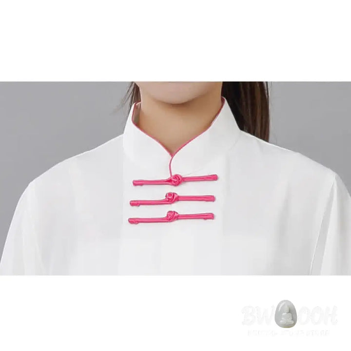 Buddha Stones Lotus Flower Leaf Pattern Tai Chi Meditation Prayer Spiritual Zen Practice Clothing Women’s Set - Clothes