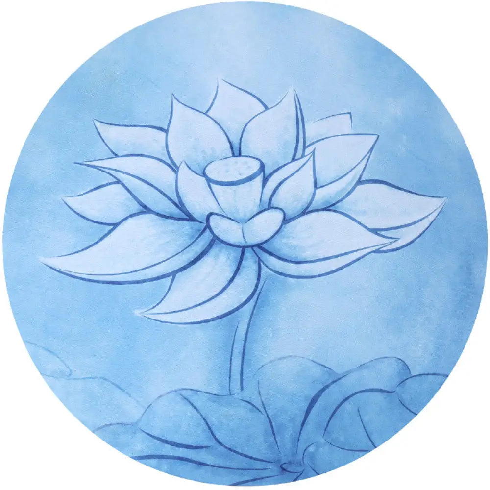 BWOOOH Lotus Mandala Pattern Foldable Yoga Meditation Seat Mat Home Decoration - Decorations