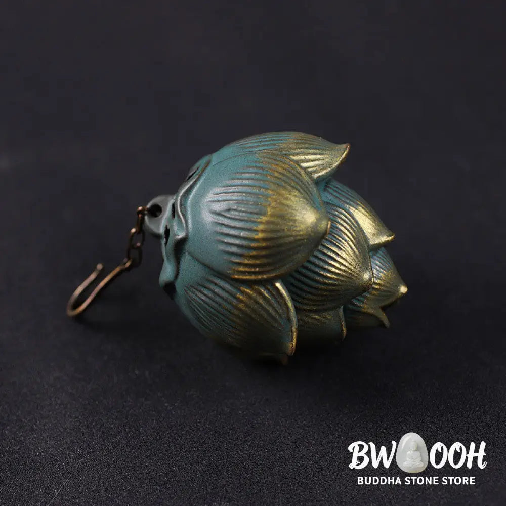 BWOOOH Lotus Meditation Hanging Incense Burner Decoration - Lotus - Incense Burner
